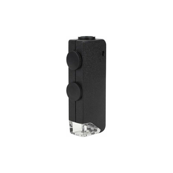 CHAM - QAGOPW Fickmikroskop 60X-100X Zoom Bärbar Zoom LED-belyst Förstoringsglas Mini Optisk Förstoringsglas för Observation,