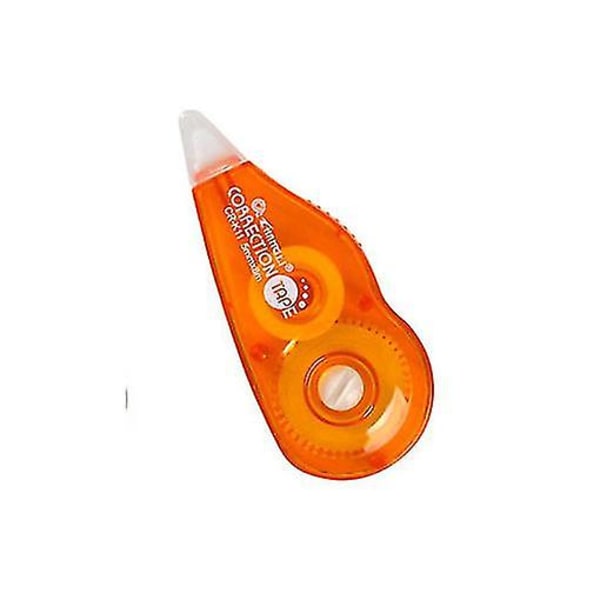 2-pack korrigeringstejp Student korrigeringsfilm Vit tejp Kontorsmaterial (Orange)