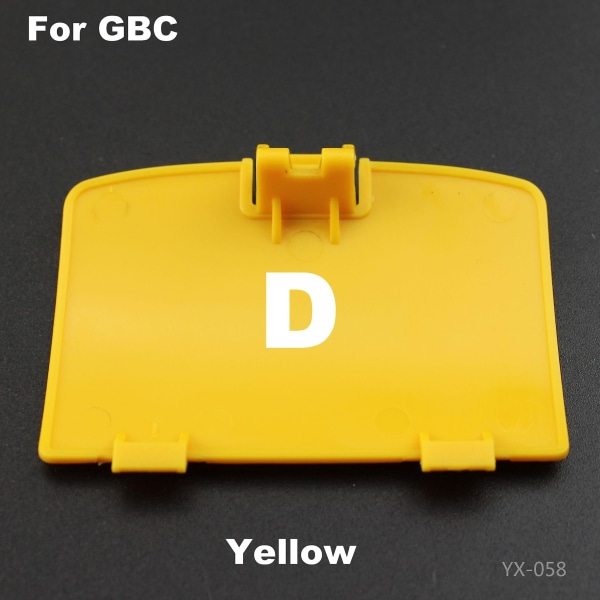 1 stycke 11 färger Alternativ Djupblått cover för Gbc-hus Begränsat gult + blått case Shell- case Gb ColorD