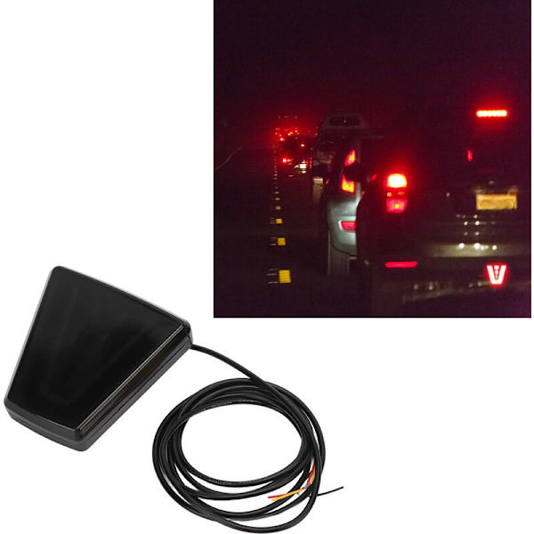 Bil LED Blinkande Bromsljus Körvarning för F1 Stil 12V 10W 1.5A Universell Modifiering