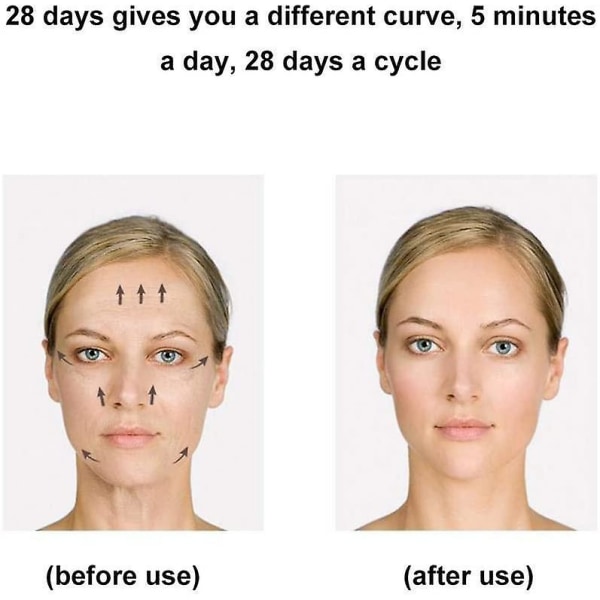Elektrisk ansigtsmassager Ansigtsløftende massageapparat Hudpleje Ansigtsmassageapparat Opstrammende værktøj til V-formet ansigtsløftning Ansigtsløftning Anti-rynke