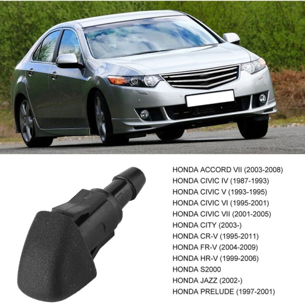 Vindrutetorkare Spolarmunstycke för Honda ACCORD CIVIC CITY JAZZ PRELUDE