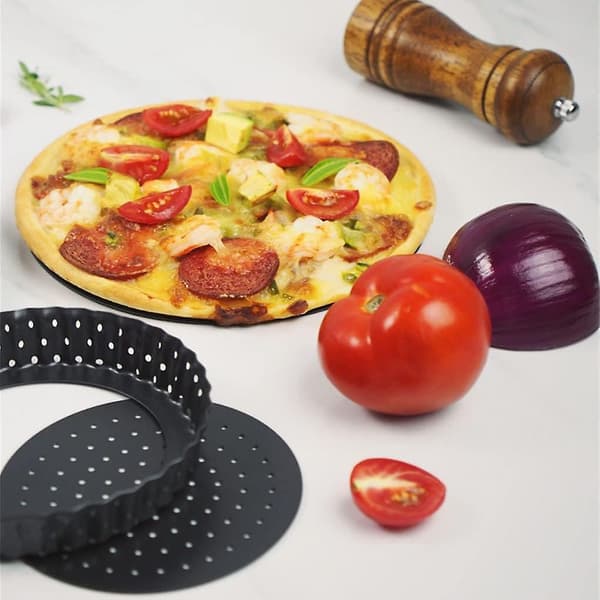 Guangcailun Perforert Pizzapanne Bakeform Bakeform Avtakbar Reservedel