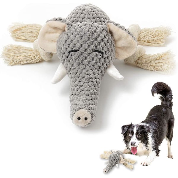 Hundplyschleksaker Hundtuggleksaker Husdjurspipande leksaker med krinkelpapper, tugga och hållbara leksaker för hundvalpar och medelstora hundar.