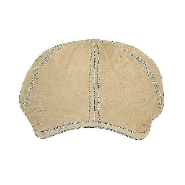 -men Beret Flat Cap Summer Breathable Hat