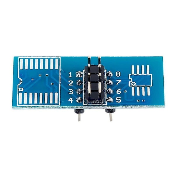 Soic8 Sop8 Flash Chip Ic Testklämmor Socket Adapter Programmer Bios/24/25/93