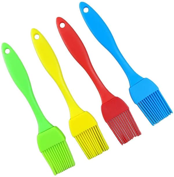 Piao 4-pack silikonbakborste, grillborste