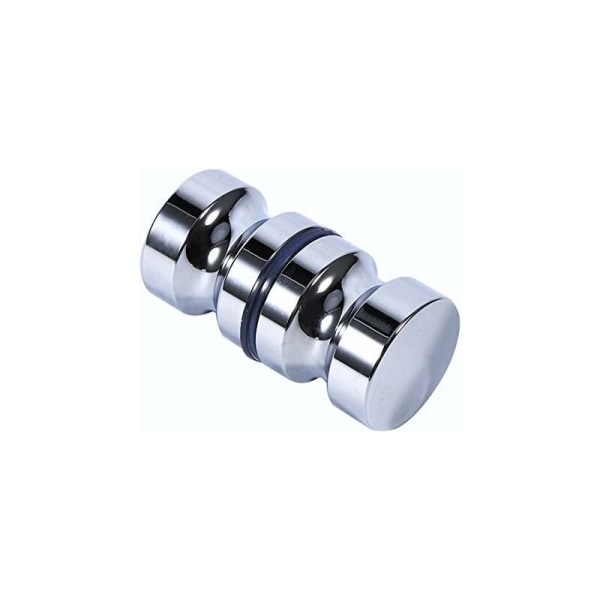 Runt badrum dörrhandtag aluminiumlegering dusch enkel sida glas dra knopp badrum duschkabin handtag