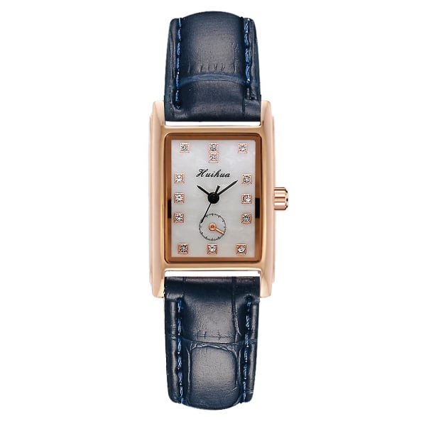 Huihua tyylikäs minimalistinen muoti kellotaululla watch naisten kvartsikello watch