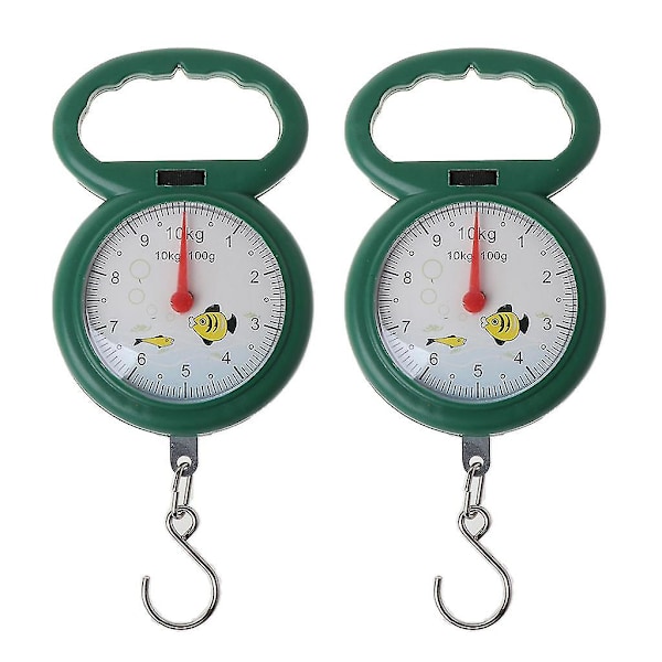 Hängande vågar 10 kg fjäder skala lätt pekare mini paket för familjen