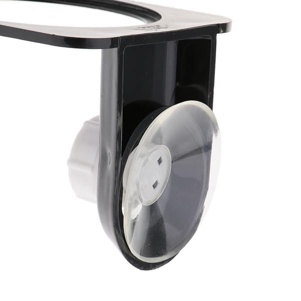 2 st sugproppar Mini Worm Dish Reptil Gecko Ledge Feeder Hörnbesparande