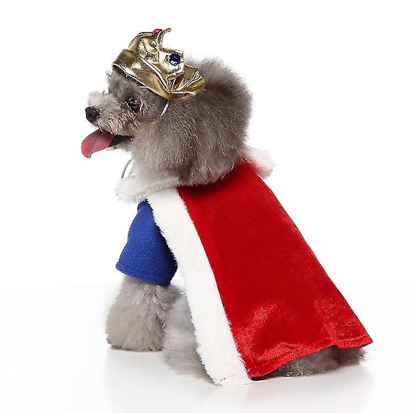 Roliga hundkläder Halloween påsk kostym cosplay husdjur tillbehör husdjur festkläder (M,)