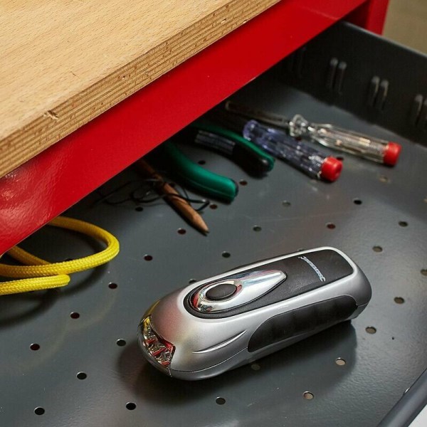 Handvev ficklampa, inga batterier krävs, miljövänlig, camping, vandring