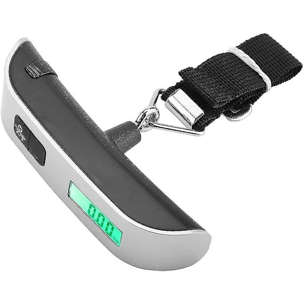 Digital Bagagevåg, Mini Storlek Lcd Digital Elektronisk Vågskala Bärbar Kroksvåg Max. Last