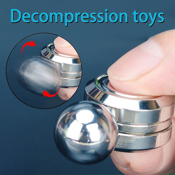 Fidget Spinn Er Satel Lite Magnet Gyro Decompression Finger Toy