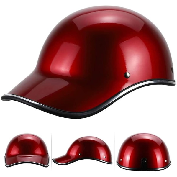 Baseball cap , säädettävä pikalukitussolki Puolikas cap , punainen
