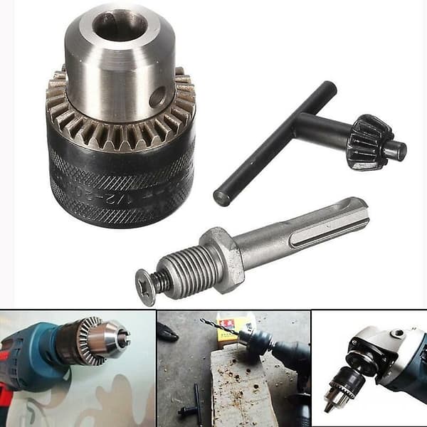 Slagnyckeladapter + Nyckel + SDS-skaft SE