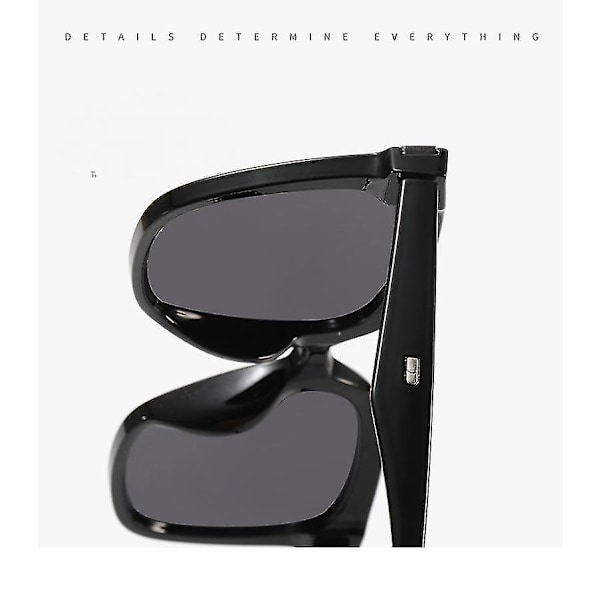 Polariserte solbriller for menn og kvinner - Retro solbriller for menn - Shades-blackxq-sg1524