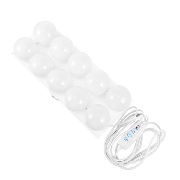 Meikkipöydän peilivalot Led himmennettävä meikkauslamppu USB-meikkilamppu (10 lamppua)