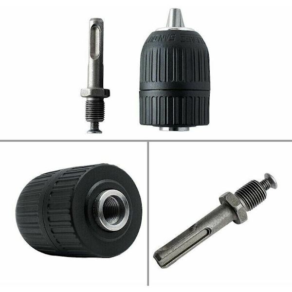 SDS elektrisk hammar konvertering elektrisk borr hand-tight chuck 2-13MM borrchuck elektrisk borrchuck tre-klo chuck