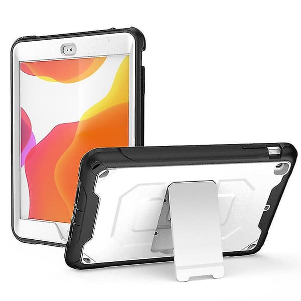 Shiny Surface Etui til iPad Mini 1/2/3 med justerbart stativ, bikagedesign til varmeafledning, fuld beskyttelse
