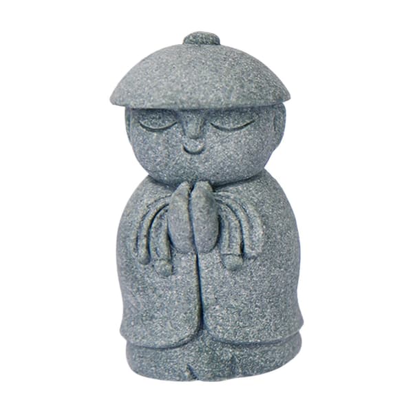 Munkfigur Mini Buddha Akvariumdekorasjoner for bordplate Tehus Hage Stil E