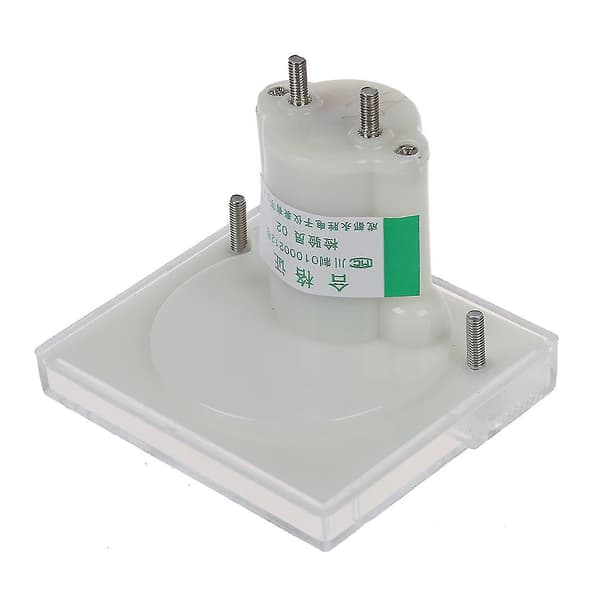 85C1 DC 0-50A Rektangulært Analogt Panel Amperemeter (Hvit)