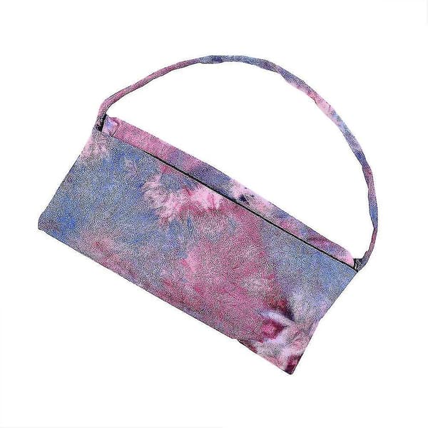 Mikrokuitukangasrantapöytäliina taskuilla (violetti)