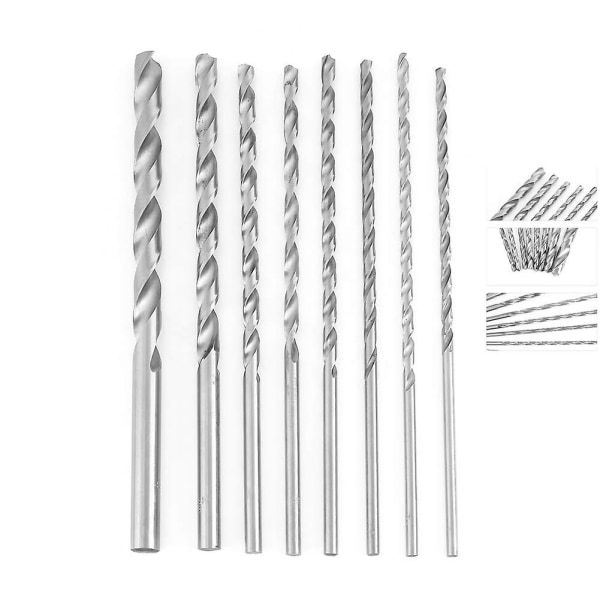 Twistbor, 8 stk. Hss mikrobor Metriske boreværktøjer 4-10 mm højhastigheds stålbor 4 mm, 4,2 mm, 4,5 mm, 5 mm, 5,2 mm, 6 mm, 8 mm