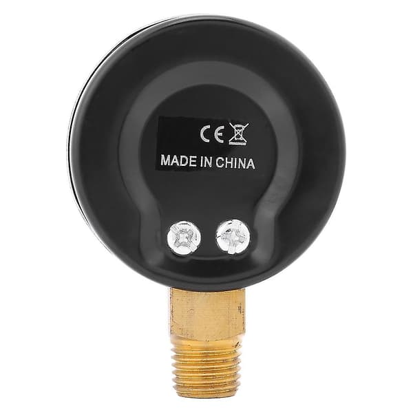 Luftkompressor trykmåler / hydraulisk måler 1/4\"npt 0-200psi 0-14bar Manometer
