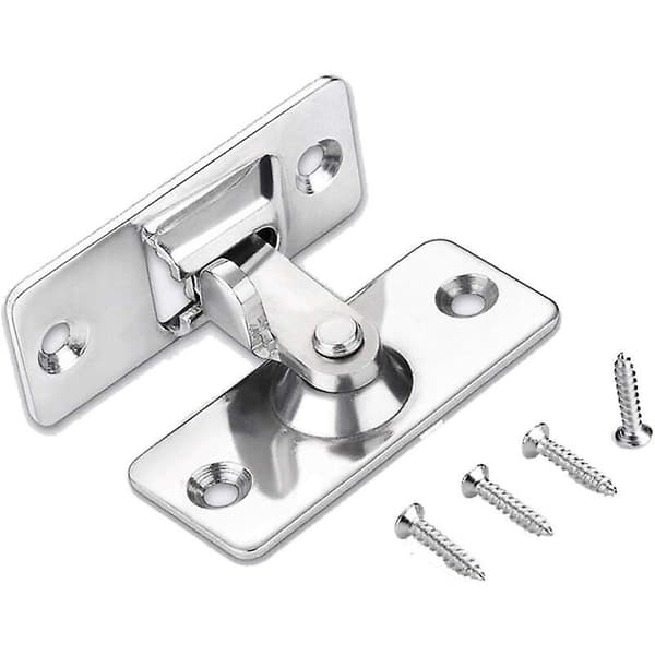90 graders dørgreb, rustfrit stål sikkerhedshjørnegreb/push-pull, satin nikkel