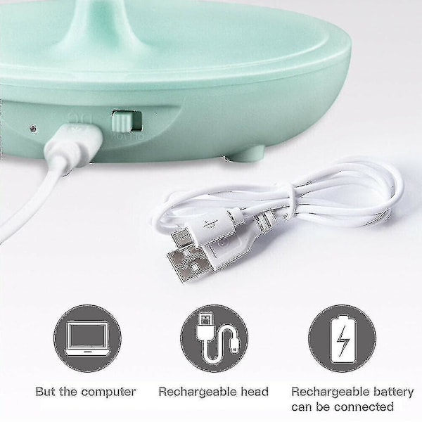 20 LED flexibel touch-skrivbordslampa sänglampa läslampa dimbar USB-laddningsbar hög kvalitet