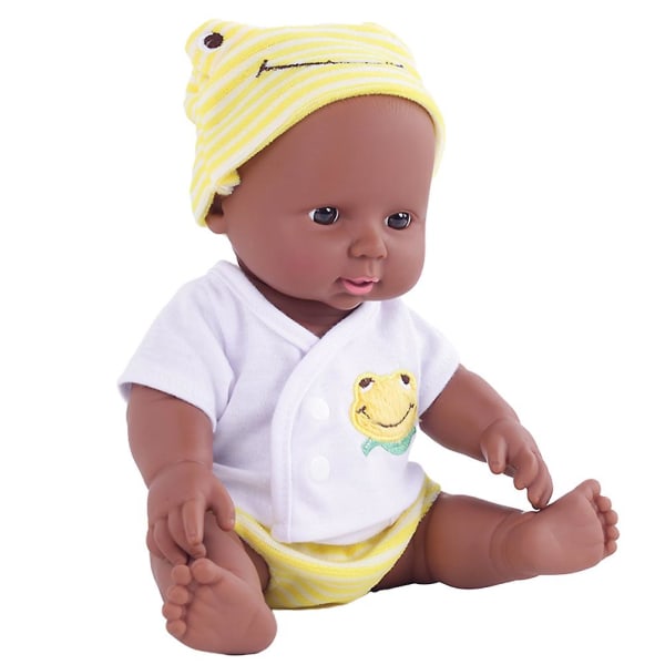 30cm Docka Baby Doll Toy Mjuk Vinyl Naturtrogna baby För Barn Pojkar Flickor