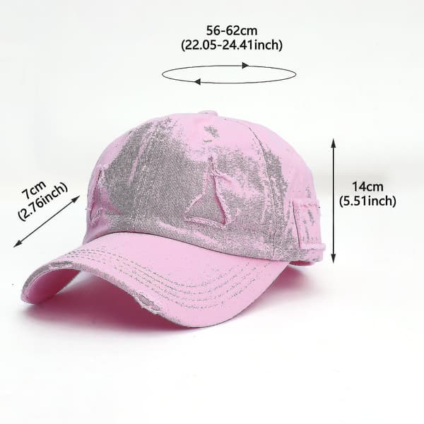 Kvindernes Nye Cowboy Tryk Solbeskyttelse All-match Baseball Cap
