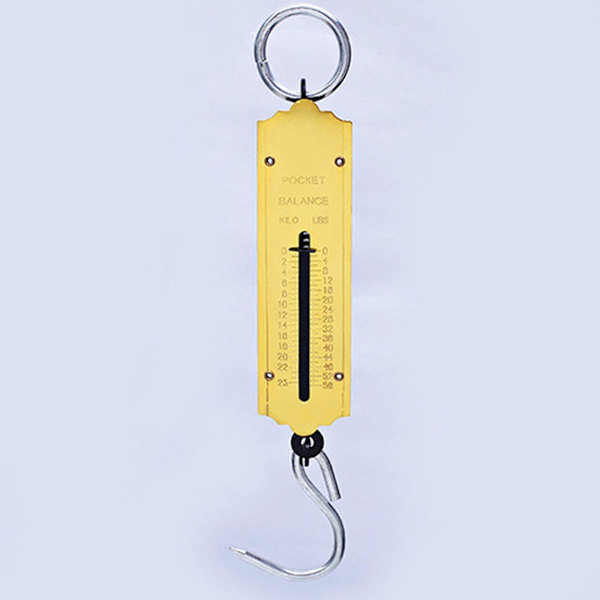 Hängande våg mekanisk kök & fisk fiskevåg multifunktionell bärbar（12kg）