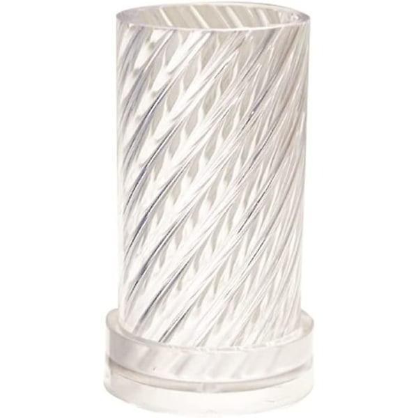 Beibei - 1pc Candle Mould Spiral Shape Wax Shaping Molds Diy Candle Making Supplies Tools 5 * 10cm