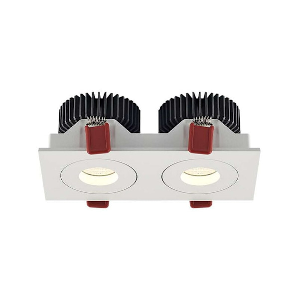Spotlight 1-pack 8W LED infälld takspotlight ni Spot LED-taklampa med högt cue-index, bländfri