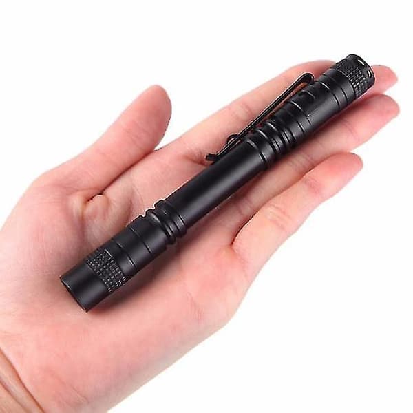 2*Aaa Led 1200Lm Lamppuklipsi Mini Penlight Taskulamppu (A)