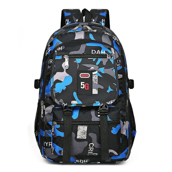 Casual Fashion Business Large Capacity Outdoor Backpack（Blue）