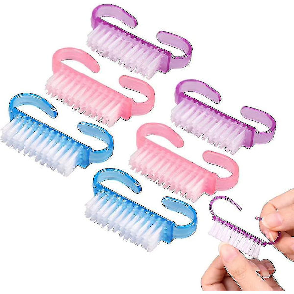 Nagelskrubbborste med handtag