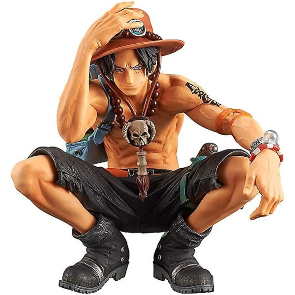 Utsökt Portgas D. Ace Figur King Of Artists Series, Specialversion Boxed Model Staty Desktop Decoration Fans Collections