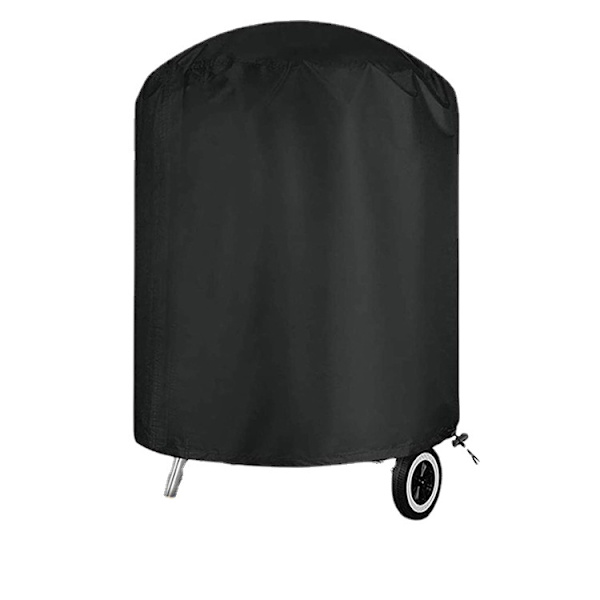 Rund Vattentät BBQ Utomhus Eldstad Ugn Överdrag Ugn Överdrag 61x70cm