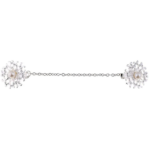 tröjklämmor, silver