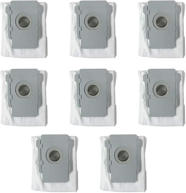 8-pak støvsugerposer til iRobot Roomba i7 i7+/i7Plus E5 E6 E7 - Reservedeler til Cl