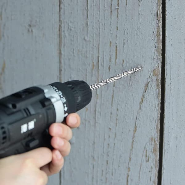 4 stk ekstra lange vriddrillbits diameter 4mm lengde 200mm Hss høyhastighetsstål drillbit