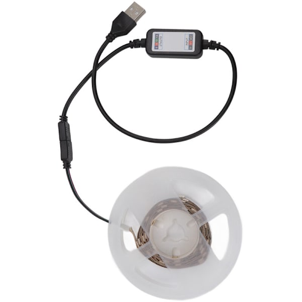 LED-ljusremsa med USB Bluetooth APP-kontroll för rumsdekoration 5V 5m
