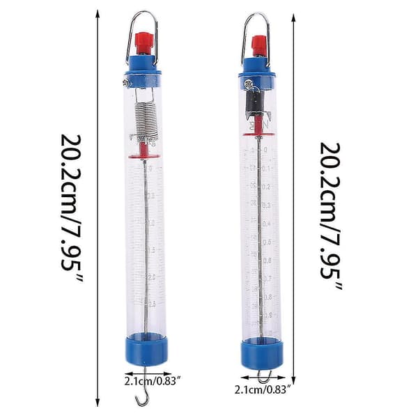 Newton Force Meter Spring Scale 25n/2500g 1n/100g Dynamometer Spring Balance
