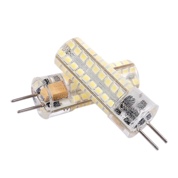 4x 6,5w Gy6.35 Led-pære 72 2835 Smd Led 320lm 50w Halogen Ekvivalent Dimbar Hvit 6000k 36-meini