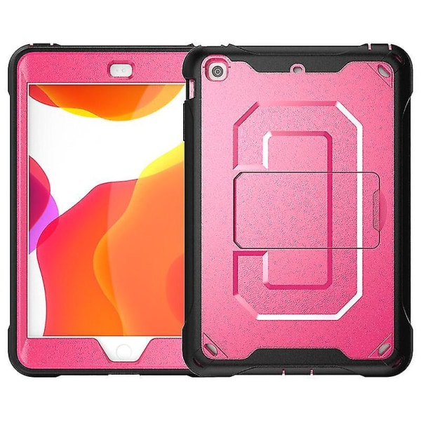 Shiny Surface Etui til iPad Mini 1/2/3 med justerbart stativ, bikagedesign til varmeafledning, fuld beskyttelse