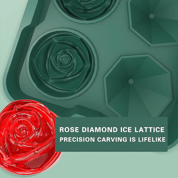 4 Hulls Rose Diamond Isform Cocktail Is Silikon Is Ball Maker